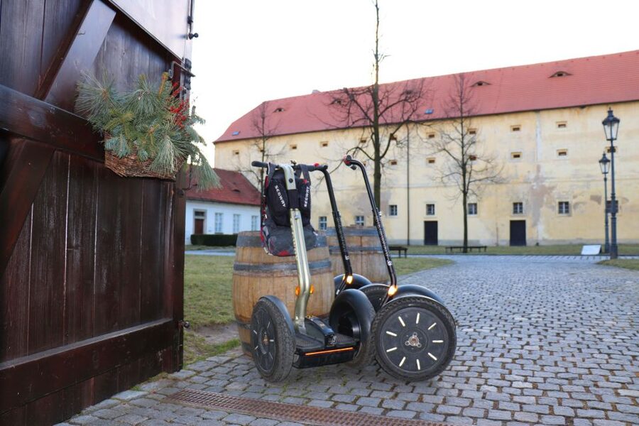 Prague: Castle and Monastery Segway Tour - Guides, photos, and the human touch