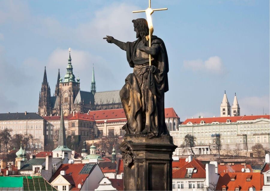 Prague: Castle Circuit Entry Tickets with Audio Guide - St. George’s Basilica for a Quieter Change of Pace