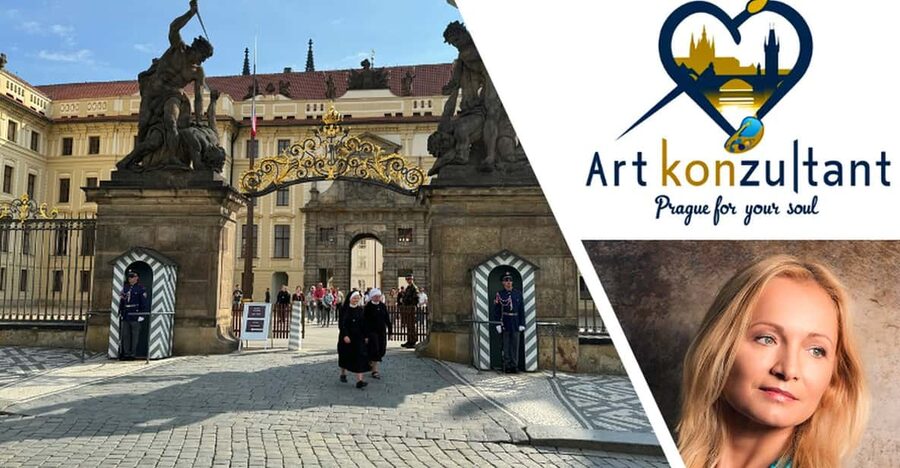 Prague Castle Interiors & Changing of the Guard-Small group - Meeting at Malostranská and riding up to the Castle