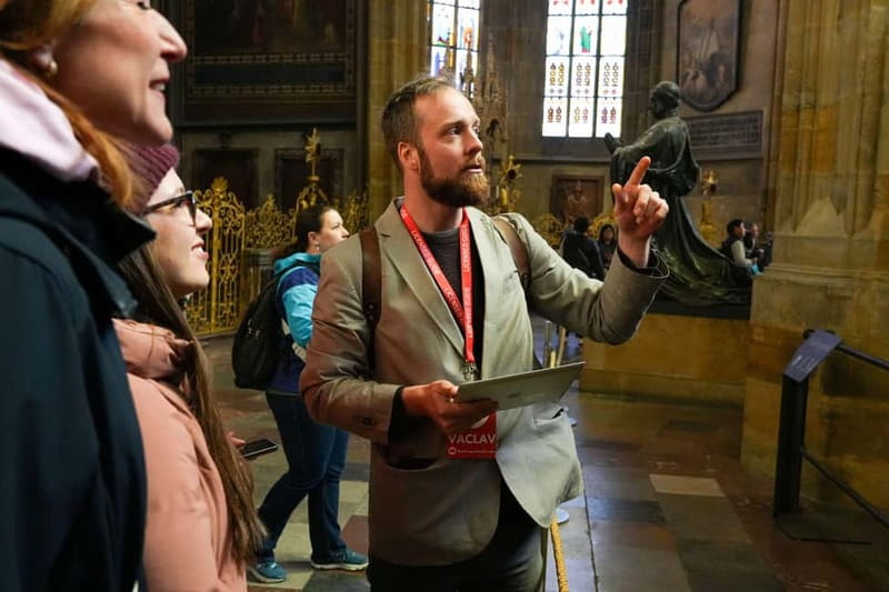 Prague Castle Interiors: Small-Group Tour with Local Guide - St. George’s Basilica and a different mood
