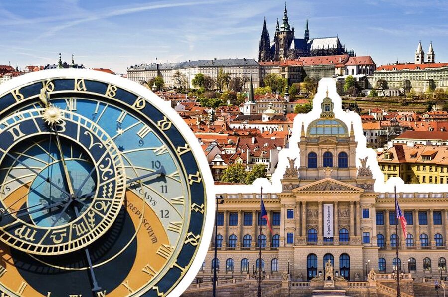 Prague: Castle, National Museum & Town Hall Tickets & Audio - Old Town Hall and the Astronomical Clock