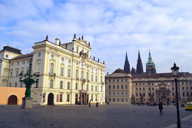 Prague Castle Walking Tour - Walking downhill to Charles Bridge