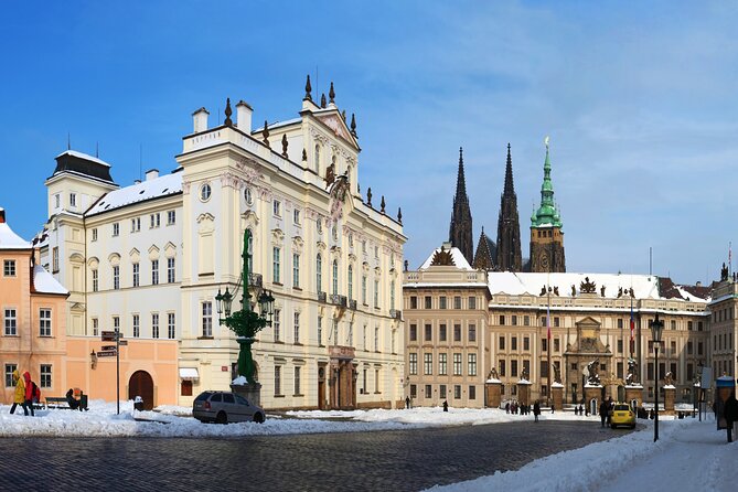 Prague Hradcany Castle, St Vitus Cathedral Tour with Tickets - St George’s Basilica and a quieter change of pace