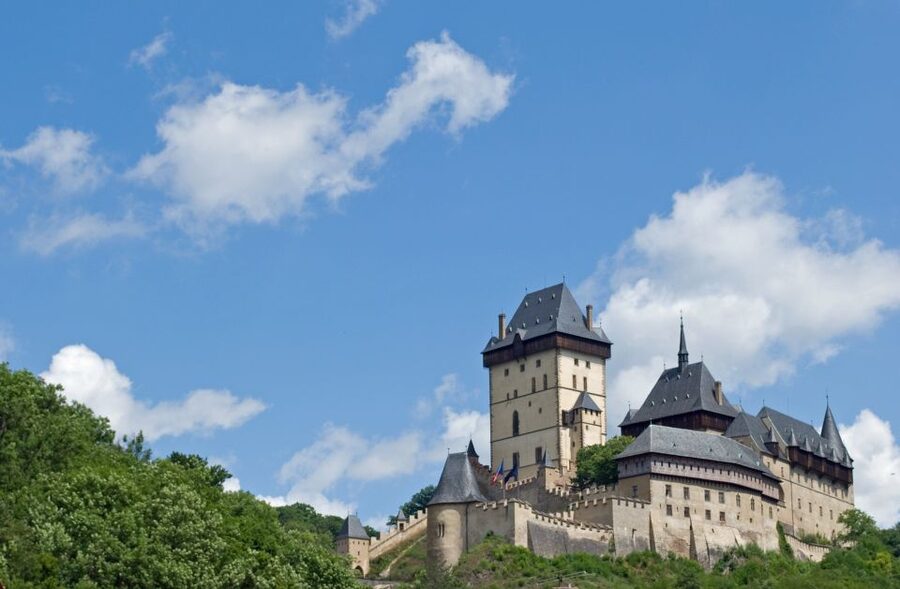 Prague: Karlštejn Castle Guided Tour with Entry Ticket - The one-hour ride from Prague