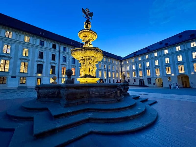 Prague: Night Walk through Prague Castle with City Views - Key points before you book