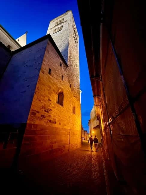 Prague: Night Walk through Prague Castle with City Views - St. George’s Basilica and the royal residences