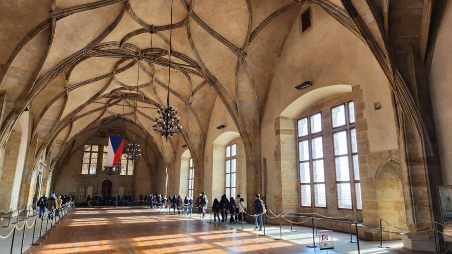 Prague: Prague Castle Private Walking Tour - St. Vitus Cathedral: the grand heart of the complex