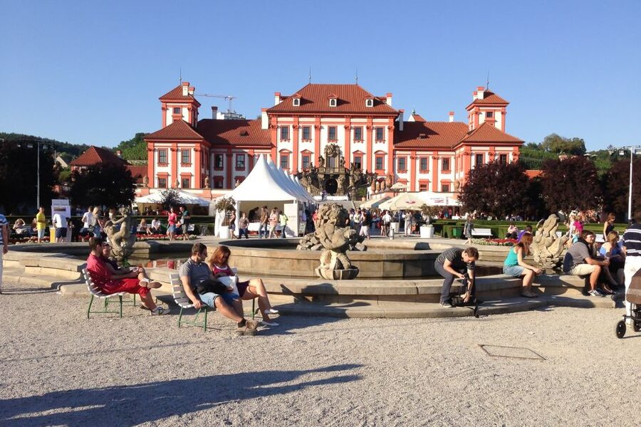 Prague: River & Park Bike Tour to Troja Chateau - Setting off from Dlouhá near Old Town Square