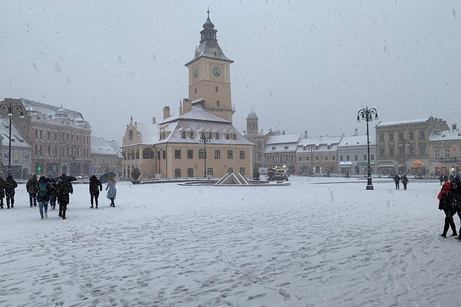 Private Day Trip to Peles Castle, Dracula's Castle and Brasov - Brasov’s old center and Council Square