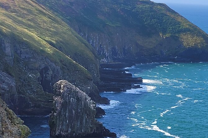 Private Tour Blarney Kinsale & Cobh Awarded Badge of Excellence - Old Head cliffs and the road beyond Kinsale