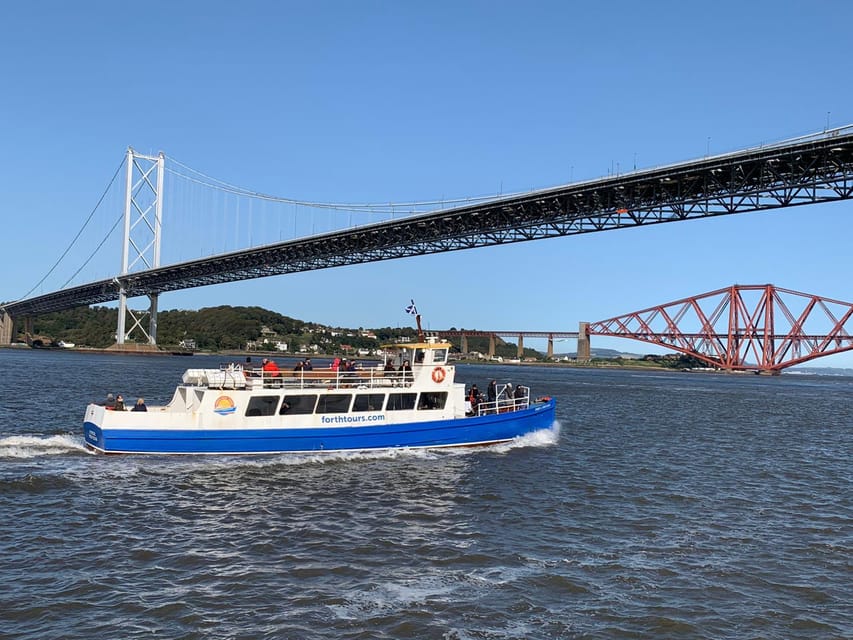 Queensferry: Firth of Forth Blackness Castle Cruise - Looking toward Fife and Limekilns