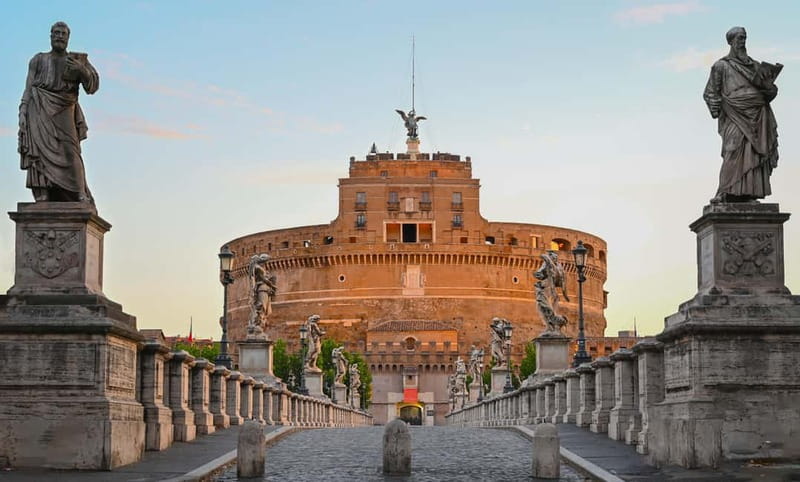 Rome: Castle Sant'Angelo Ticket w/ audioguide option - The spiral staircase and the route through the castle