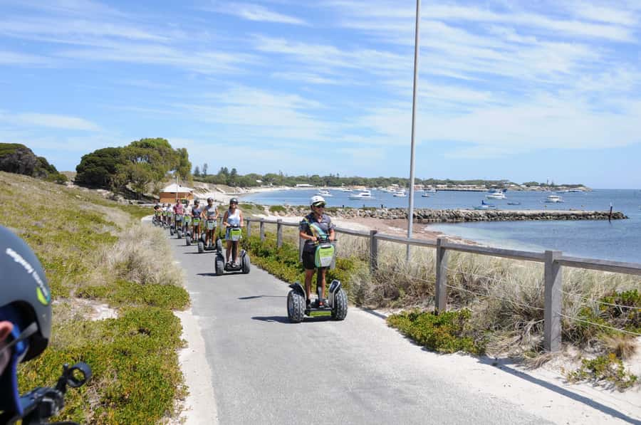 Rottnest Fortress Adventure Segway Package - Arriving at Rottnest Island