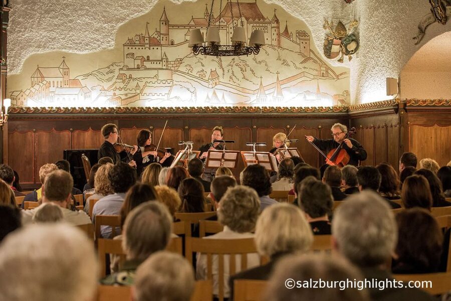 Salzburg: Best of Mozart Fortress Concert - Arriving at Festungsgasse 4 for the funicular