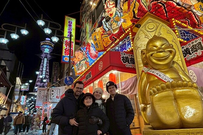 [Same Day OK] Osaka 4 hour, Castle, Market, Walking tour - Shinsekai Ichiba: a brief tea experience
