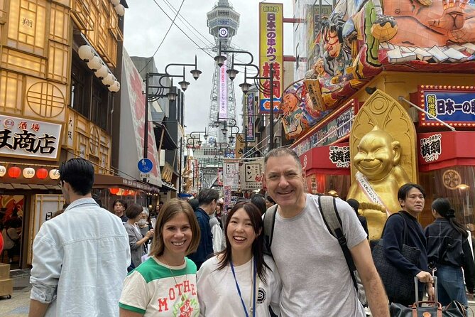 [Same Day OK] Osaka 4 hour, Castle, Market, Walking tour - Dotonbori: bright signs and Osaka’s playful side