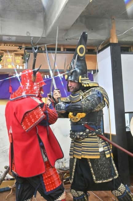 Samurai Armor & Sword experience with phot near Osaka Castle - Walking with a sword at your waist