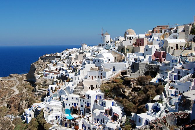 Santorini Highlights and Venetian Castles Small-Group Day Tour - Pyrgos, where the first castle sets the tone