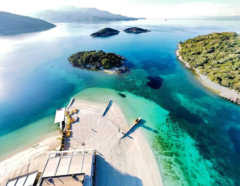 Saranda: Butrint, Ksamil, Blue Eye and Lekuresi Castle Tour - Ksamil in 30 minutes: scenic pause, not beach day