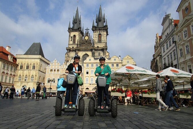 ️ Segway Fun Tour of Prague to Castle and Strahov Monastery viewpoint & Brewery - Müller Villa and the quieter western districts