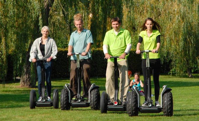 ️ Segway Fun Tour of Prague to Castle and Strahov Monastery viewpoint & Brewery - The monastic brewery stop