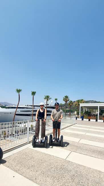 Segway Tour in Málaga: Gibralfaro Castle Port & Bullring - Riding up toward Gibralfaro Castle