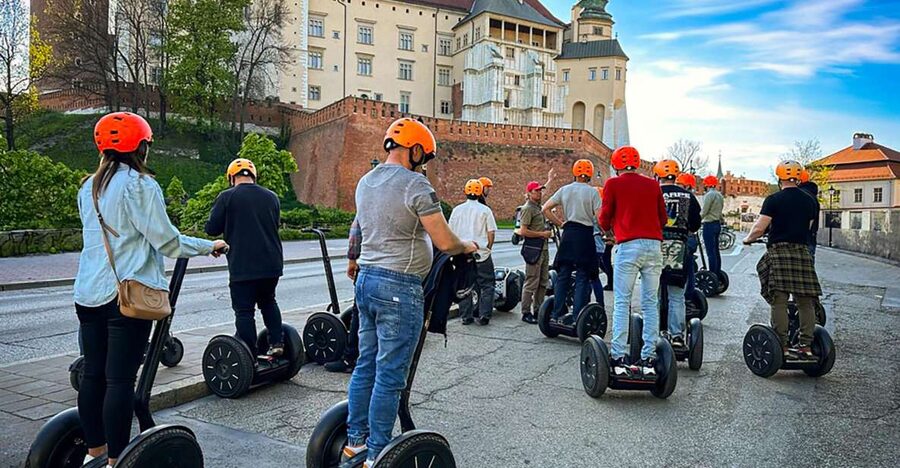 Segway Tour Krakow: Grand Tour (Old Town + Wawel Castle) - The first 15 minutes: getting comfortable on a Segway