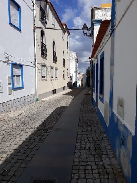 Sines: Tour of the historic center, museum & castle of Sines - Walking the walls above Sines Bay
