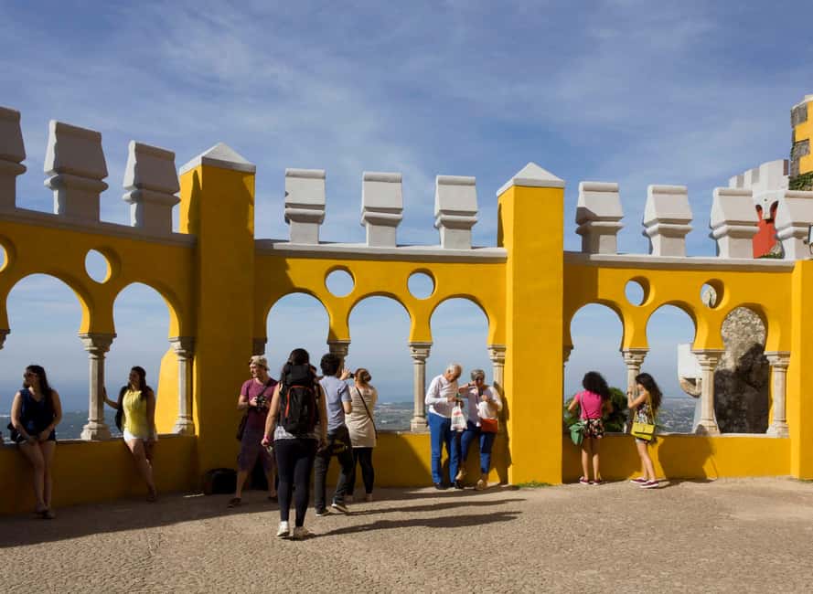 Sintra Small Group: Pena Palace, Moorish Castle & Cascais - Peninha: a quieter mountain and Atlantic viewpoint