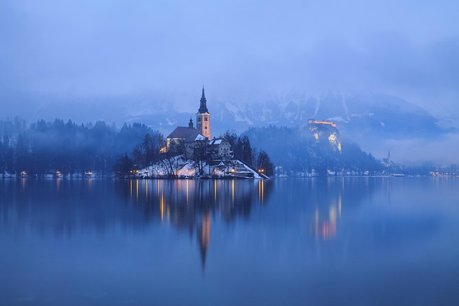 Slovenia in One Day: Lake Bled, Postojna Cave and Predjama Castle - The pletna ride to Bled Island