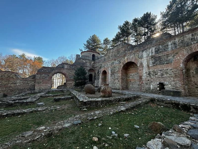 Small Group: Sofia to Kyustendil Fortress & Sequoia Park - Hisarlaka Fortress above the town