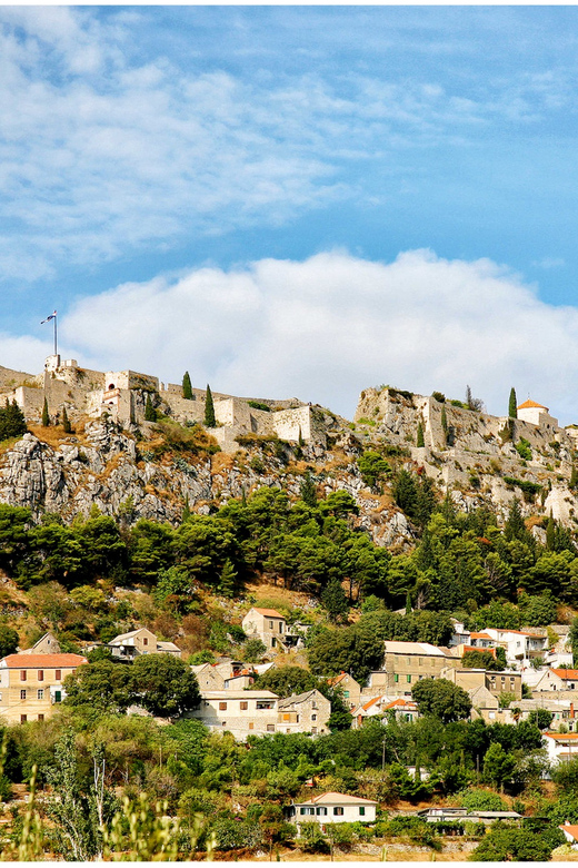 Split: Klis Fortress GOT and Olive Museum Entry Tickets - Walking through the fortress above Split