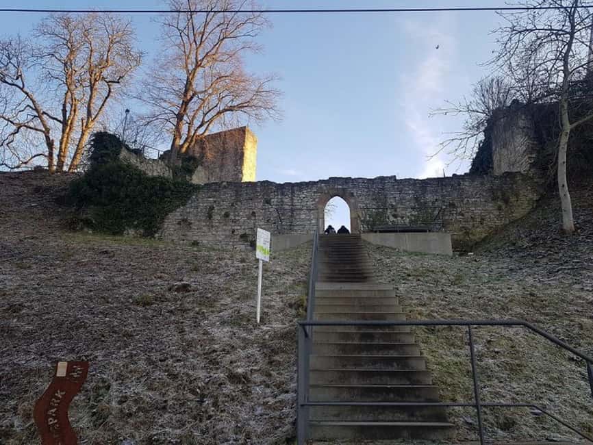 Stuttgart: 4-Castle Winter Hike with Costume Tour - Four ruins, one 8-kilometer route