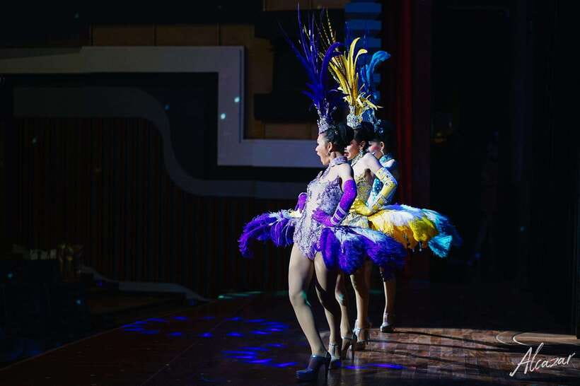 Thailand: Alcazar Cabaret Show VIP Ticket - The international acts and Korean fan dance