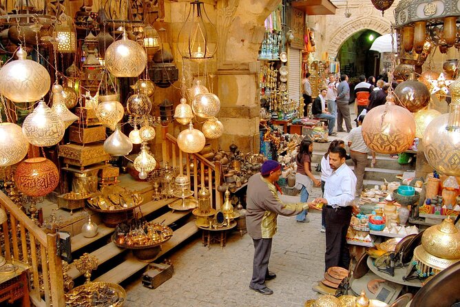 The Citadel of Saladin and Egyptian Museum Guided Tour - Khan Al-Khalili after the monuments