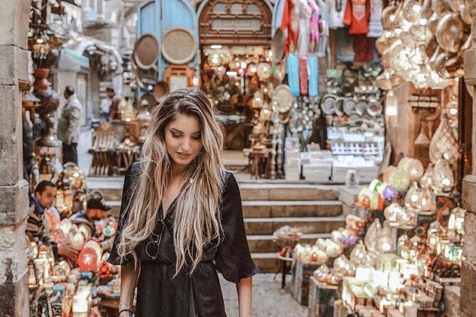 The Egyptian Museum, the Citadel, Khan Khalil Bazaar & Old Cairo - Khan el-Khalili for shopping, snacks, and street life