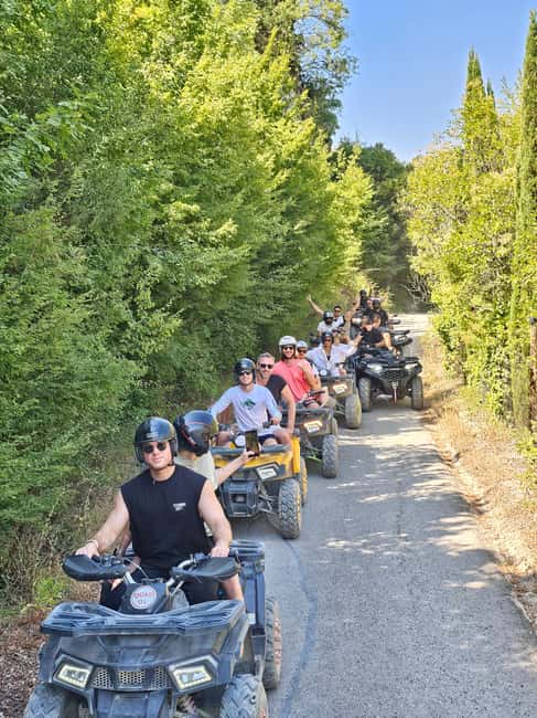 Tirana: Petrelë Castle Quad Bike Adventure - Safety briefing and practice before the rougher tracks