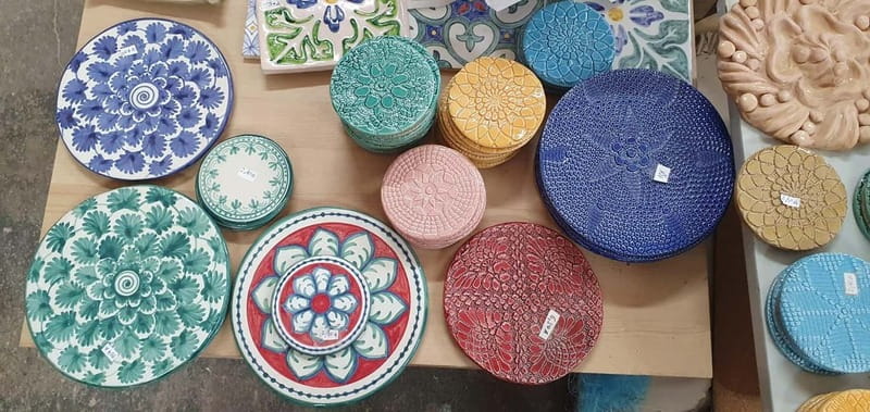 Tomar Walking Tour : Templar, Castle, Food, Ceramics, Fun! - Watching Portuguese ceramics being made