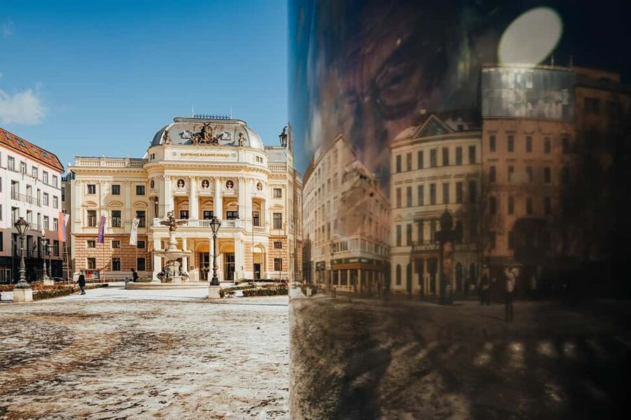 Vienna: Guided Bratislava & Devín Castle Tour via Hainburg - Crossing into Bratislava and seeing the city’s royal side