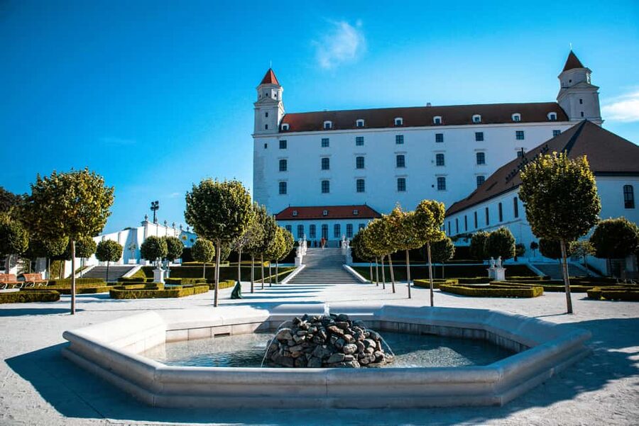 Vienna: Guided Bratislava & Devín Castle Tour via Hainburg - Bratislava Old Town, with time to wander