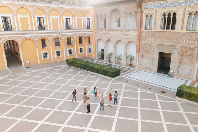VIP Guided Seville Alcazar Pre-Opening, Cathedral & Old Town - Santa Cruz gives the morning a human scale