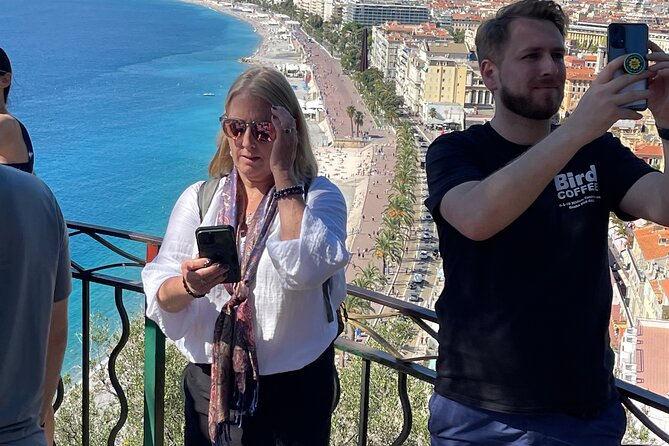 Walking tour of Nice, the old town & the Coline du Château - Cours Saleya when the market is at its best