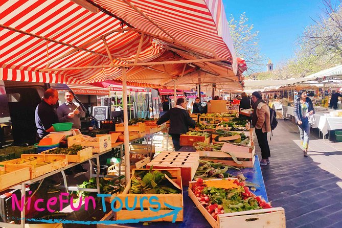 ★ Walking Tour of Old Nice and Castle Hill - Cours Saleya, where Nice starts with food and flowers